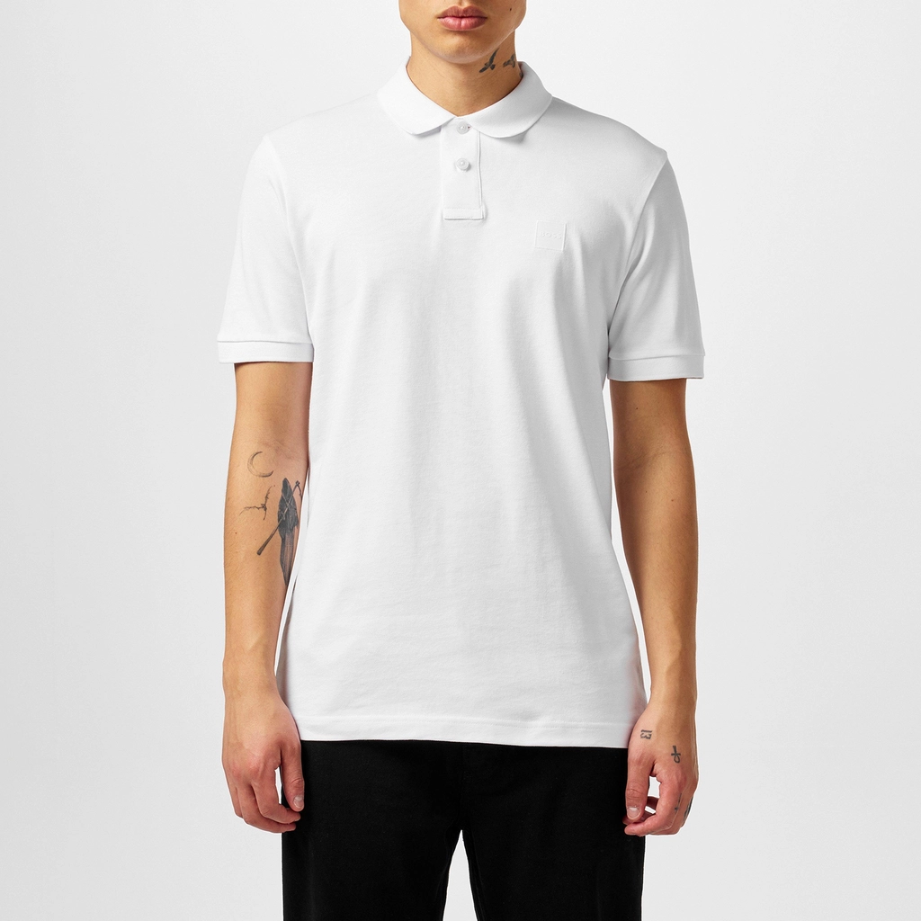 Hugo Boss Passenger Piqué Polo Top - White 100